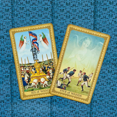 Influence Of The Angels Tarot kortos