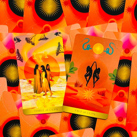 Radiant wilds Tarott Tarot kortos