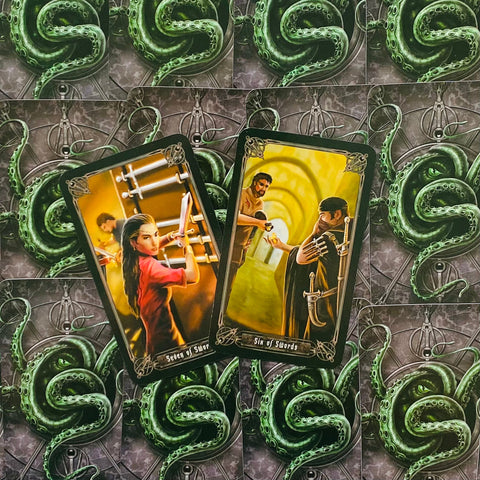 Necronomicon Tarot Kortos