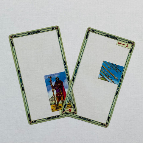 Universal Transparent Tarott Kortos