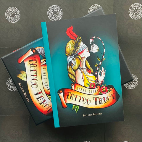 Eight Coins Tattoo Tarot kortos