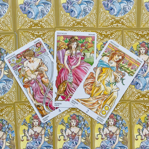 Tarott Art Nouveau kortos