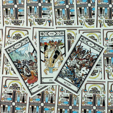 Native American Tarot kortos