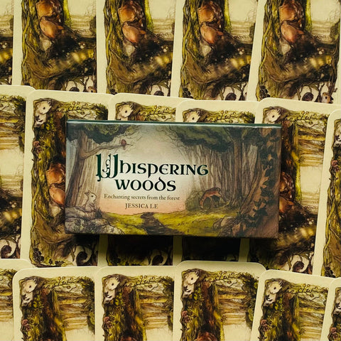 Inspirational Whispering Woods kortos U.S. Games Systems