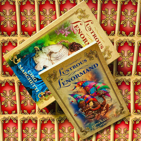 Lustrous Lenormand Oracle kortos