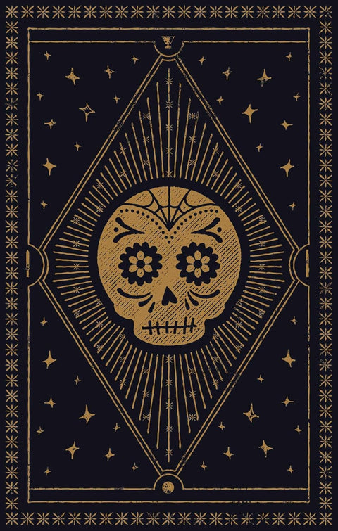 Sugar Skull Taro kortos: spalvinga 78 kortų kaladė su vadovu (anglų k.)