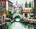 Deimantinė mozaika „Šventė šiltomis spalvomis“ 40x50 cm