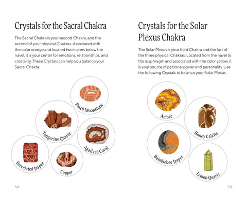 Kristalų orakulo kortos (78 kortų) su gidu – Leaping Hare Press