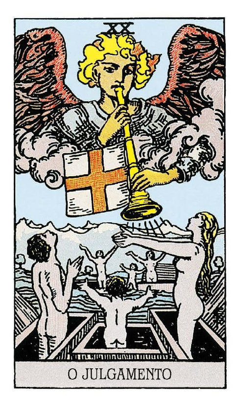 Rider–Waite Taro kortos kišeninės, portugališkas leidimas, 78 kortų, AGM Urania