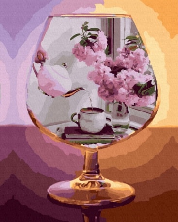 Tapybos rinkinys "Morning in a glass"