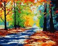 Tapyba Pagal Skaičius: „Rudens takas“ 40x50 cm