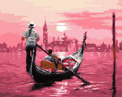 Tapybos rinkinys "Pink Venice"