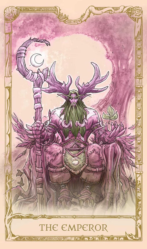 World of Warcraft kolekcinė taro kaladė – 78 kortos, vadovas, dovanų dėžutė