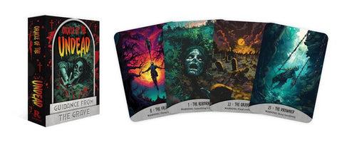 Zombių orakulo kortos su knygele – Oracle of the Undead