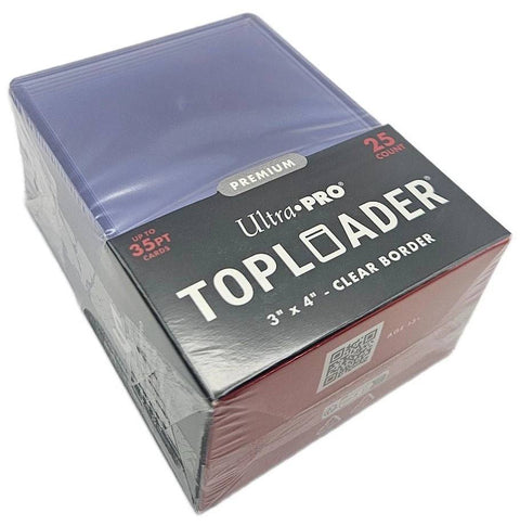 Ultra PRO Premium skaidrūs toploader kortų laikikliai 35pt, 25 vnt.