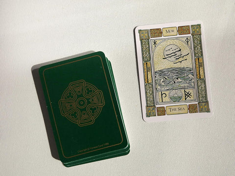 Keltų Medžio Orakulas – Ogham būrimo kortos su knyga (25 kortos)