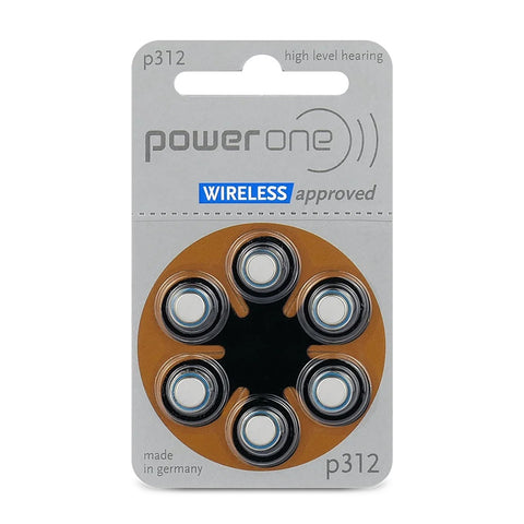 VARTA Power One 312 klausos aparato baterijos, 6 vnt., ilgo veikimo