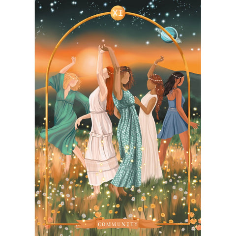 Goddess Astrology orakulo kortos – astrologinis dieviškų deivių rinkinys