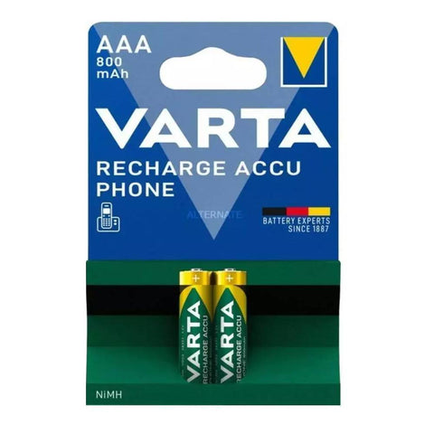 Varta Phone Power AAA 800mAh įkraunamos baterijos, 2 vnt.