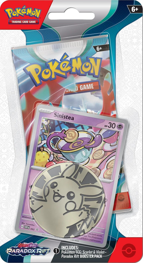 Pokémon TCG Paradox Rift Sinistea Checklane papildymas (EN kortos)