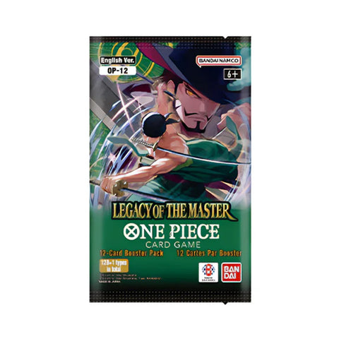 One Piece Legacy of the Master boosteris – 12 kortų, kolekcionieriams