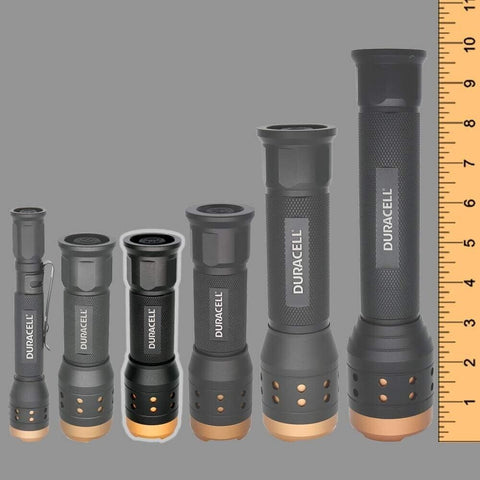 Duracell fokusuojamas LED žibintuvėlis 550 lm, aliuminis IPX4