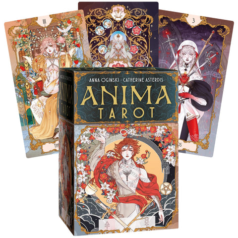 Anima Tarot anime kortos su gidu – ezoterinė Taro kaladė