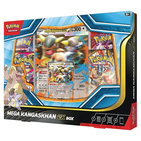Pokemon TCG Mega Kangaskhan EX kolekcinė dėžutė (anglų k.)