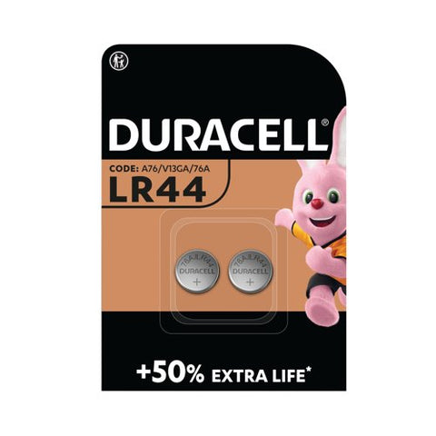 Duracell LR44 (A76, V13GA) 1,5 V šarminės baterijos, 2 vnt.