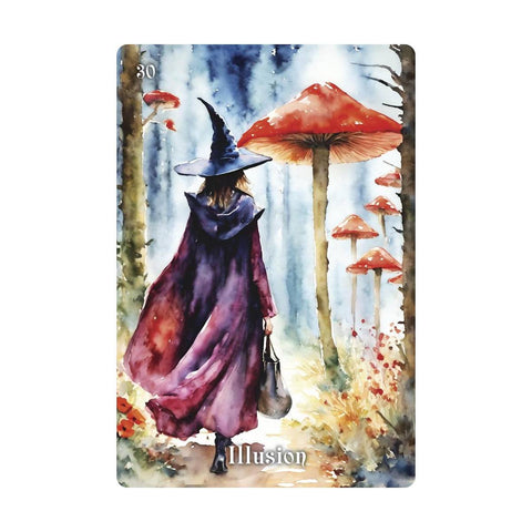 Witch Whispers Oracle – 40 orakulo kortų kaladė su knyga, Llewellyn