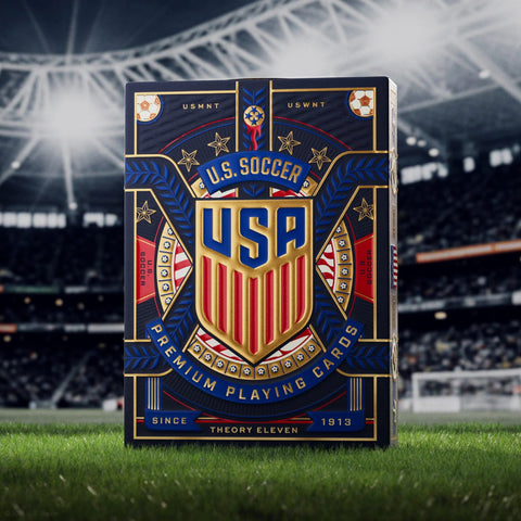 Theory11 U.S. Soccer žaidimo kortos – kolekcinė futbolo kaladė
