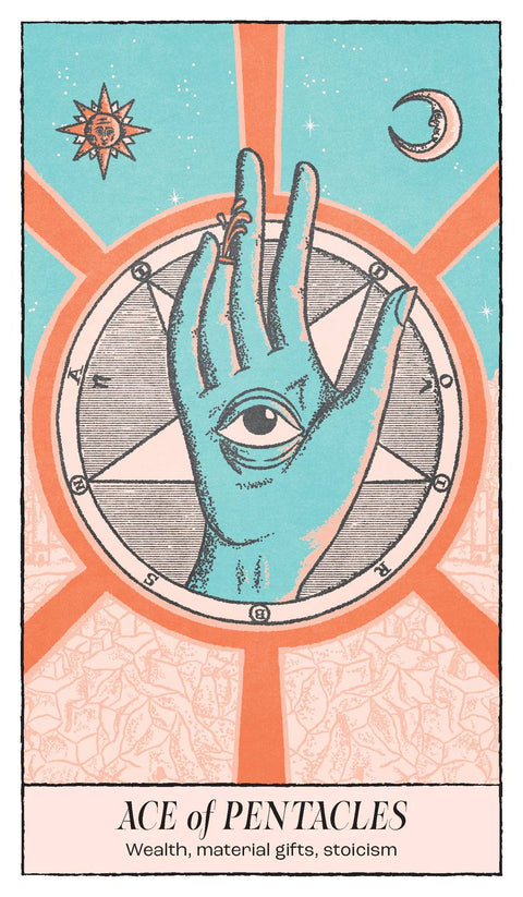 Crossed Destinies tarot kortos – Marselio stiliaus tamsi kaladė
