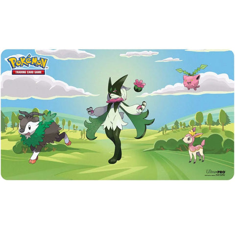 Pokémon TCG žaidimo kilimėlis Morning Meadow – žolės tipo herojai