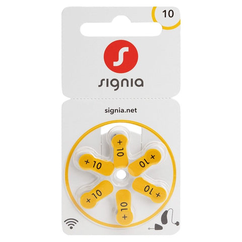 Signia PR70 dydis 10 klausos aparatų baterijos, 60 vnt.