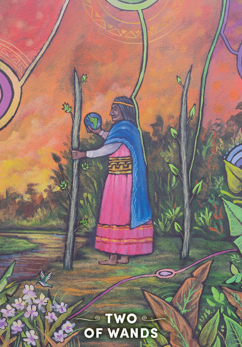 Šamano taro kortų kaladė „The Shaman’s Tarot“ su knygele (Hay House)