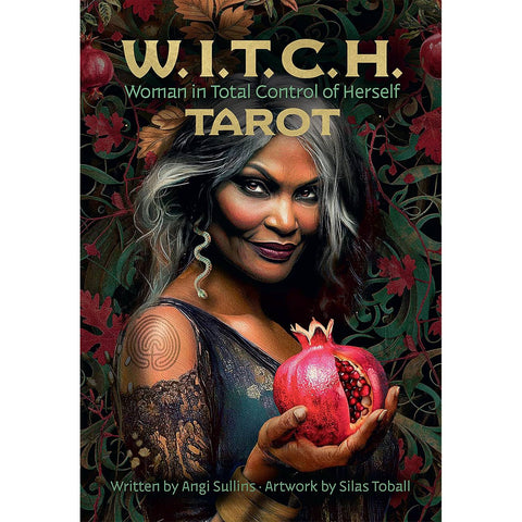 W.I.T.C.H. Tarot kortos su paauksuotais kraštais, vadovu ir maišeliu