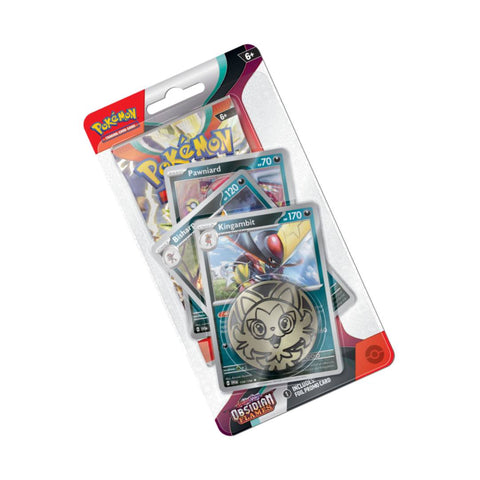 Pokemon TCG Obsidian Flames Kingambit premium kortų rinkinys (EN)