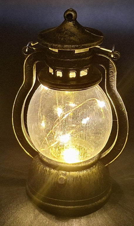 LED naktinė lempa žibalinės lempos formos – vintažinė, šilta šviesa