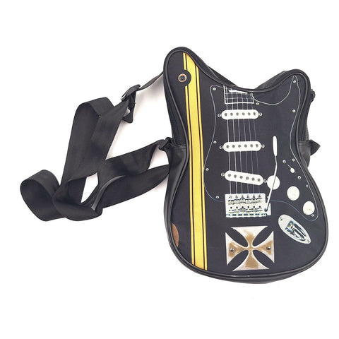 Gitara formos vandeniui atspari petinė rankinė su Maltos kryžiumi
