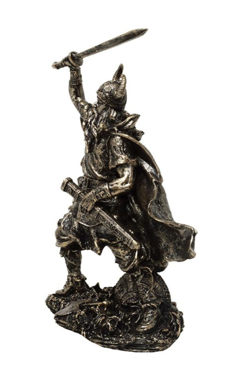 Vikingų kario dekoratyvinė statulėlė 20,5 cm – polirezinas