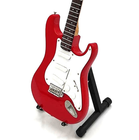 Mini gitara Dire Straits Mark Knopfler, rankų darbo, mahagonas, kolekcinė dovana
