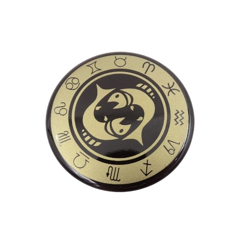 Žuvų zodiako šaldytuvo magnetas, emaliuotas metalas, 6 cm – puiki dovana