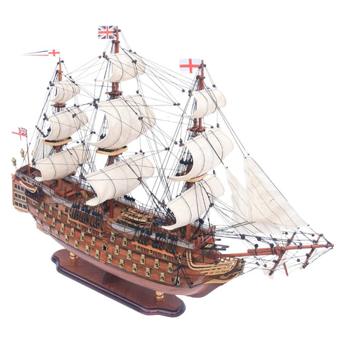 Didelis burlaivio HMS Prince modelis 94 cm, rankų darbo