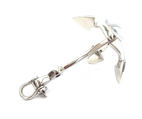 Metalo inkaras – stilinga jūrinė dekoracija, 20 cm, dovana jūreiviui