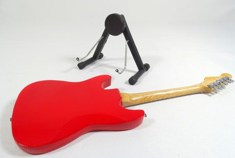 Mini gitara Dire Straits Mark Knopfler, rankų darbo, mahagonas, kolekcinė dovana