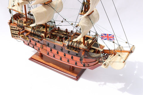 Burlaivio HMS Victory modelis 54 cm, surinktas, rankų darbo