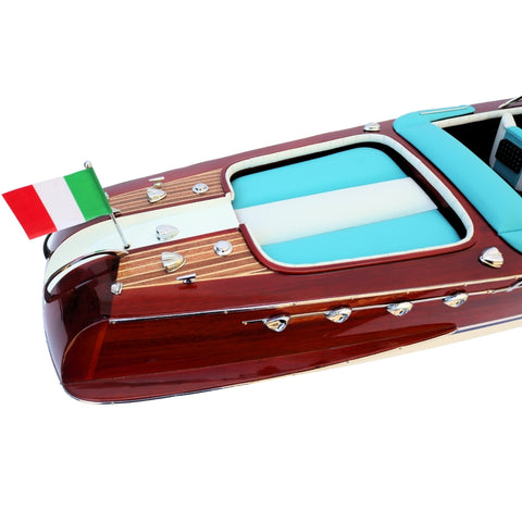 Prabangus 87 cm medinis Riva Aquarama katerio modelis