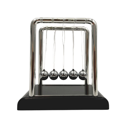 Niutono lopšys – stalinė švytuoklė, antistresinis biuro aksesuaras