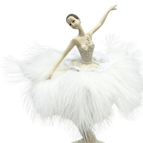 Muzikinė dėžutė „Gulbių ežeras“ su besisukančia balerina, 23,5 cm