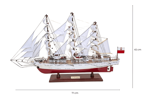 Burlaivio Dar Młodzieży modelis XXL 71 cm, rankų darbo